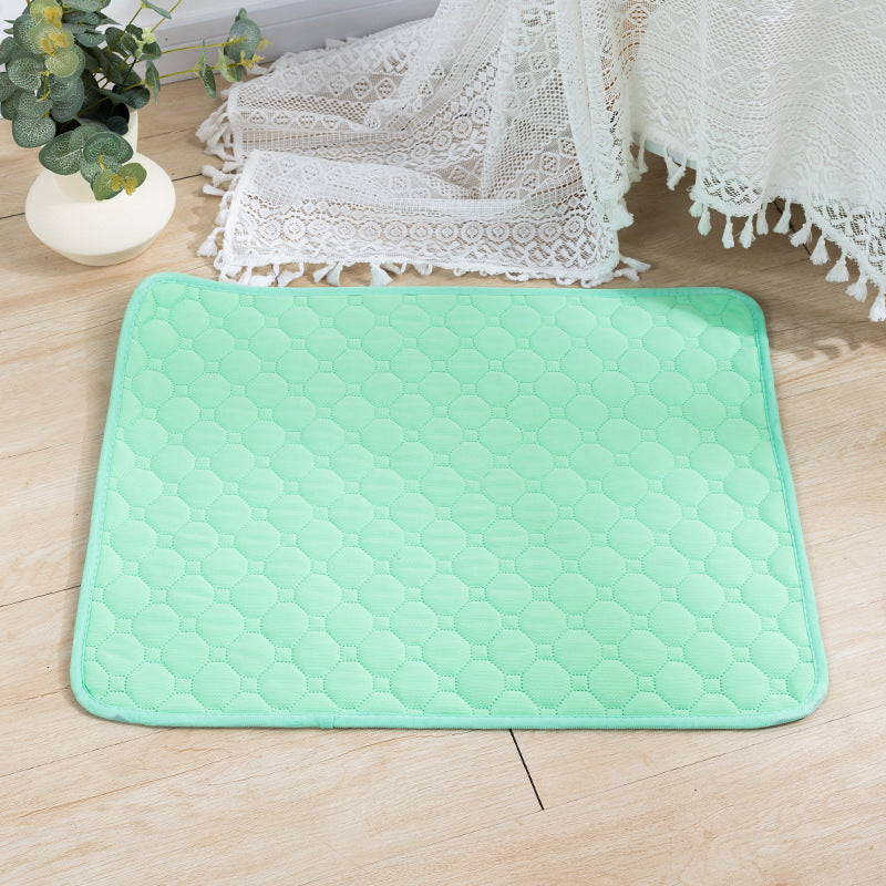 KoloPad light green reusable pad on wood floor